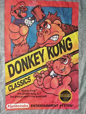 Buy Nintendo Donkey Kong Classics T Shirt - Grey - L - New With Tags • 12.57£