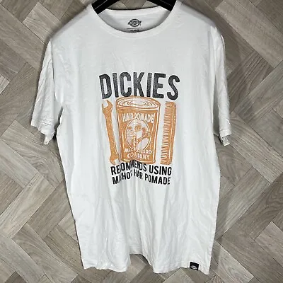 Buy Dickies Mens White Graphic T Shirt Size XL • 14.99£