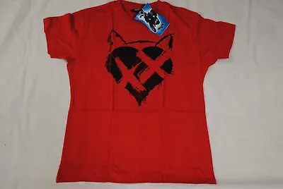 Buy Batman The Dark Knight Rises Catwoman Xx Red Ladies Skinny T Shirt New Official • 7.99£
