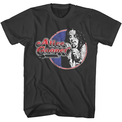Buy Alice Cooper Live On Stage Men's T Shirt Shock Rock Concert Tour Merch • 40.90£