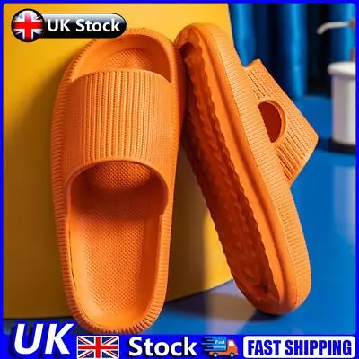 Buy Cool Slippers Anti-Slip Home Couples Slippers Elastic For Walking (Orange 38-39) • 7.99£
