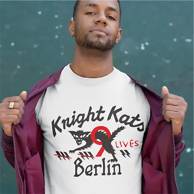 Buy Knight Kats Motorcycle Club Berlin Logo Premium Quality Hammer T-shirt S - 4XL • 15£