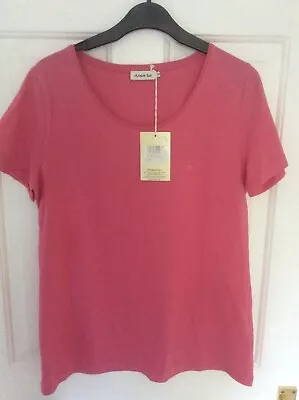 Buy AMOR- LUX French Design Coral Pink Cotton TOP. UK12/FR2 Cost £33 • 12£