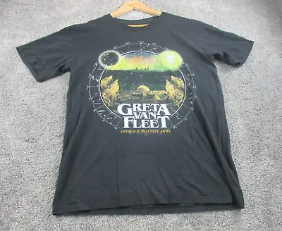 Buy Greta Van Fleet Concert T Shirt Large Short Sleeve Anthem Of The Peaceful Army • 27.87£