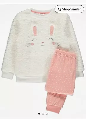 Buy Kids Childrens Warm Fleece Pyjamas . Sleepover 2 Piece Gift Set. 4-5years. • 6.99£