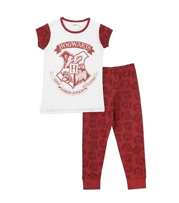 Buy Wizarding World Hogwarts Harry Potter Pyjama - Kids Pajama Set (Size 14) • 12.86£
