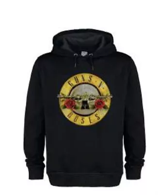 Buy GUNS N ROSES - Guns N Roses Drum Amplified Vintage Black X Large Hoodi - K600z • 54.78£