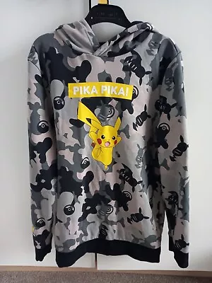 Buy Boys Pokemon Pikachu Hoodie - Age 12-13 Years • 3£