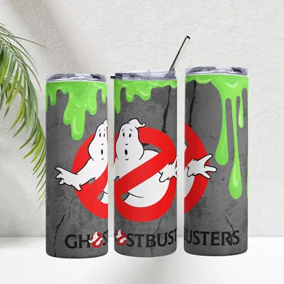 Buy Ghostbusters Tumbler 20 Oz Movie Merch Sublimated Fast Shipping • 23.62£