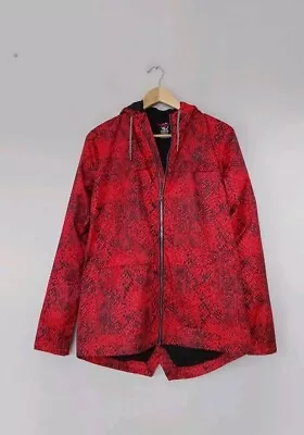 Buy Dare 2b Womens Waterproof Jacket Animal Print  Red And Black  Size 12 Chest  42  • 23.90£