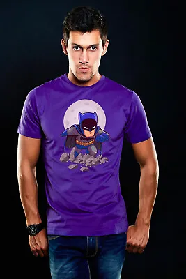 Buy Batman T-Shirt Funny Funny Justice League Superhero Fans Unisex Gifts Tshirt Top • 12.99£
