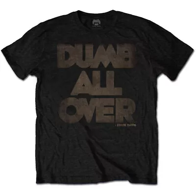 Buy Black Frank Zappa Dumb All Over Official Tee T-Shirt Mens • 15.99£