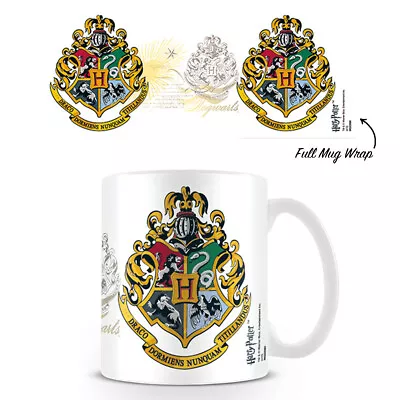 Buy Harry Potter - Hogwarts Crest Coffee Tea Mug - Licensed **FREE DELIVERY** • 18.13£
