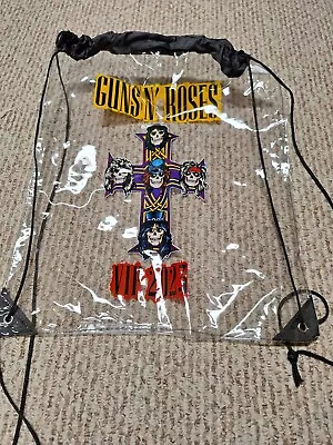 Buy Guns N Roses 2023 VIP Merch Bag Backpack • 15.30£