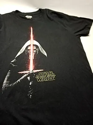 Buy Star Wars The Force Awakens Kylo Ren T Shirt Black XL  • 8.95£