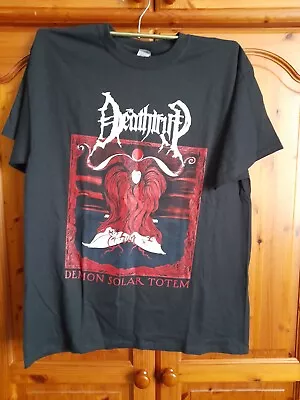 Buy The Deathtrip - Official Demon Solar Totem T Shirt NEW Black L Black Metal • 7.99£