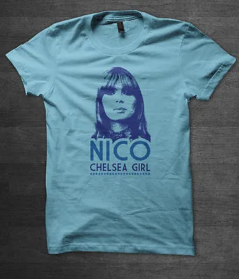 Buy Nico Chelsea Girl T Shirt Music Velvet Underground Andy Warhol Lou Reed • 15£