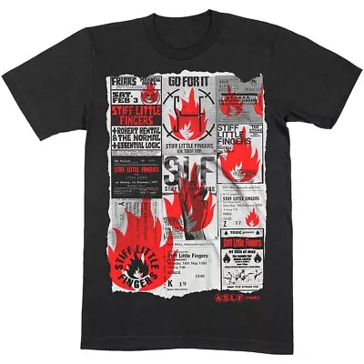 Buy Stiff Little Fingers Flyer Official Tee T-Shirt Mens Unisex • 17.13£