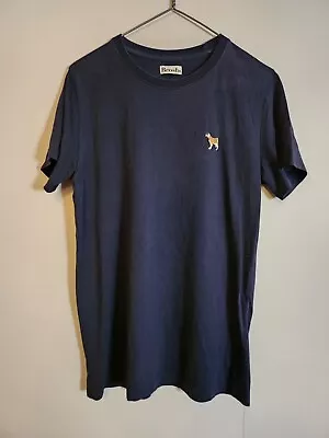 Buy Brosbi Mens Navy T Shirt Size Large Rare HTF Goat Logo 100% Cotton  • 15£