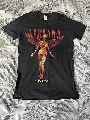 Buy Nirvana In Utero T Shirt Great Condition • 14.50£