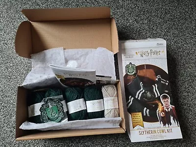 Buy Harry Potter Wizarding World Slytherin Cowl (aka Infinity Scarf) Knitting Kit • 4.99£