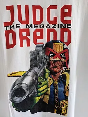Buy Judge Dredd The Megazine T-shirt Comic 2000 Ad  • 25.99£