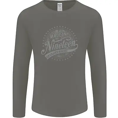 Buy Distressed 46th Birthday Made In 1978 Mens Long Sleeve T-Shirt • 11.99£