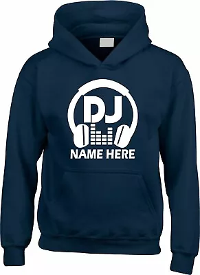 Buy Personalised Hoodie DJ Music Dancing Club Singing Birthday XMAS Gift Unisex Hood • 20.60£