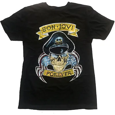 Buy ** Bon Jovi Forever (Jon) Official Licensed T-shirt ** • 16£