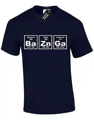 Buy Bazinga Periodic Table Mens T Shirt Big Bang Theory Sheldon The Flash Geek Top • 8.99£