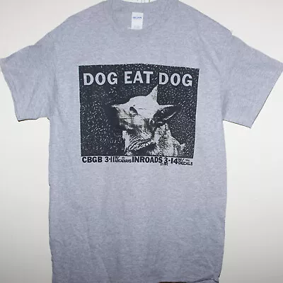 Buy Dog Eat Dog CBGB Inroads Hardcore Punk Rock T-shirt Unisex Short Sleeve  • 14£