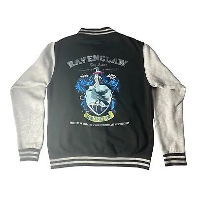 Buy Harry Potter Ravenclaw Varsity Style Jacket Medium Rare Black Graphic Unisex • 26.59£