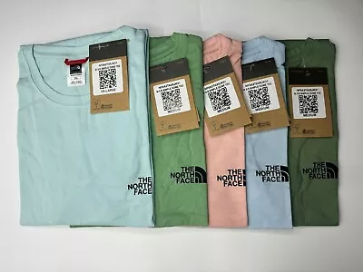 Buy The North Face T-Shirt Men Logo Short Sleeved Tee Cotton Crew Top UK SELLER SALE • 14.99£