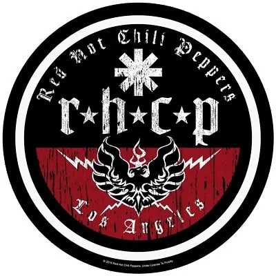 Buy RED HOT CHILLI PEPPERS Back Patch: L. A. BIKER : LA Logo RHCP Off Lic Merch Gift • 8.95£