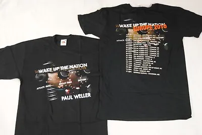 Buy Paul Weller Wake Up The Nation Tour Europe 2010 T Shirt New Official Rare • 9.99£