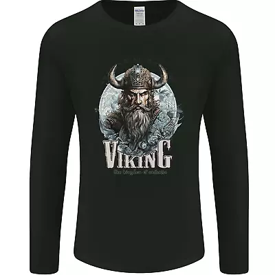 Buy Viking The Kingdom Of Valhalla Mens Long Sleeve T-Shirt • 11.99£