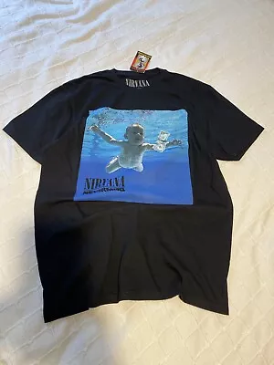Buy Nirvana Nevermind Black T Shirt • 50£