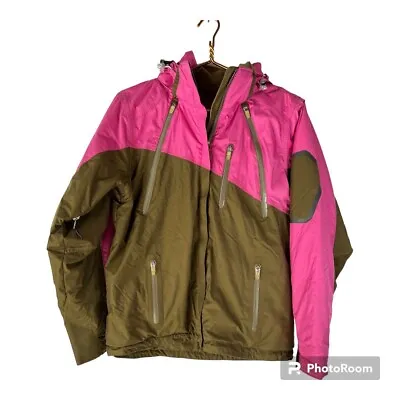 Buy Obermeyer Womens Size 6 Green Pink Winter Jacket Skiing Alt 3 X4 Outer Layer • 42.73£