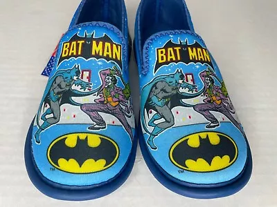 Buy Vintage Batman Joker Slippers YOUTH 1989 New With Tags • 38.68£