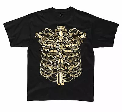 Buy Steampunk Ribcage Kids Children's T-Shirt - Steam Punk Skeleton Clothing • 10.95£