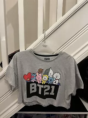 Buy BT21 Girls Cropped T-shirt 12-13 Yrs Old • 2£