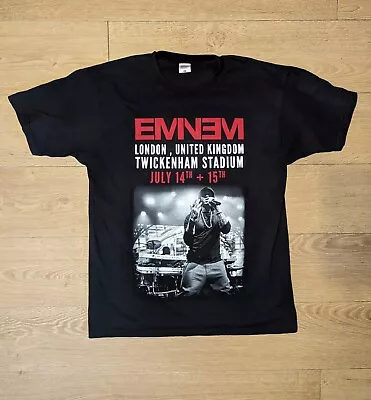 Buy Mens XL Eminem Tour T Shirt - Twickenham, London - 2018 - Black - Excellent... • 19.99£