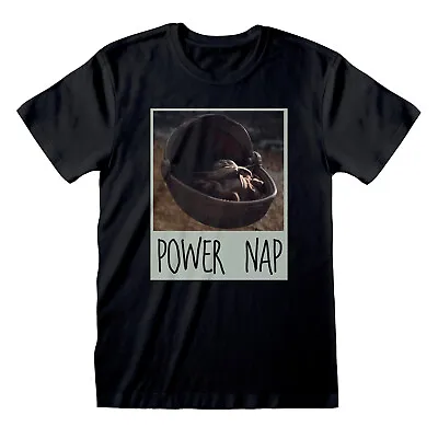 Buy The Mandalorian Baby Yoda The Child Powernap Official Tee T-Shirt Mens • 15.99£