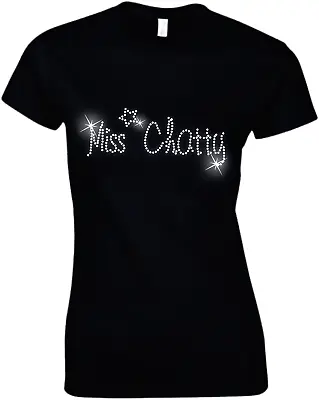 Buy MISS Chatty Crystal T Shirt - Hen Night Party - 60s 70s 80s 90s All Size • 9.99£