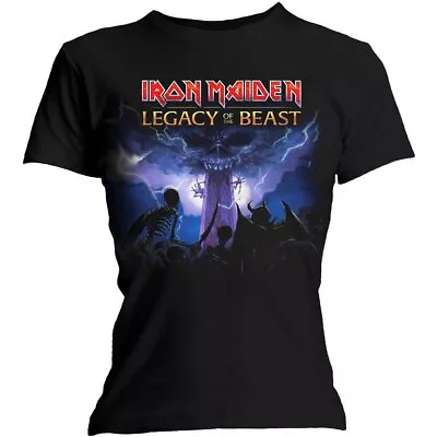 Buy Ladies Iron Maiden Legacy Army Official Tee T-Shirt Womens • 17.13£