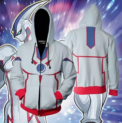 Buy Anime Yu Gi Oh E・HERO 3D Print Zipper Hoodie Jacket Unisex Mens Sweatshirt • 33.60£