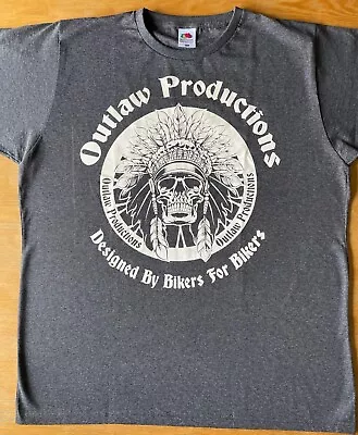 Buy Outlaw Productions Biker T-shirt • 8£