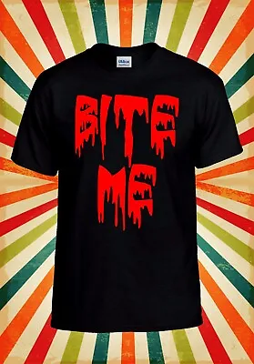 Buy Bite Me Vampire Blood Cool Funny Men Women Unisex Baseball T Shirt Top 3003 • 11.99£