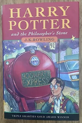 Buy Harry Potter The Philosopher's Stone 1st First Edition Later Print Bloomsbury • 29£
