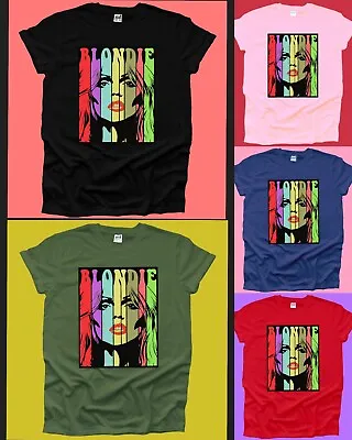 Buy Debbie Harry Rock Hippy 70s 80s Love Music Men Printed Woman Tshirt UK Seller  • 9.99£